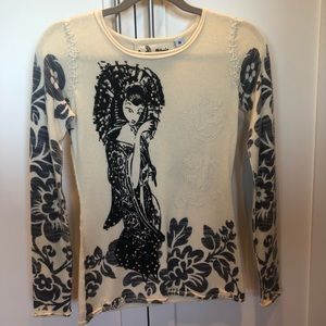 100% cashmere sweater